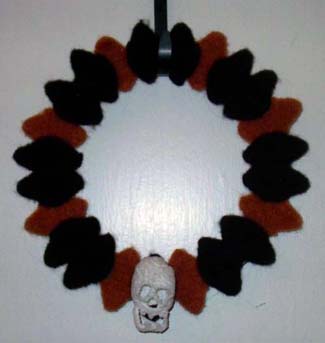 Halloween wreath