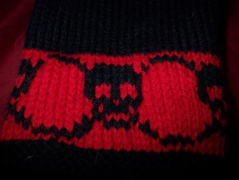 skull sweater